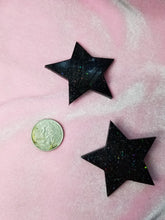 Load image into Gallery viewer, Star Barrette Set- Black