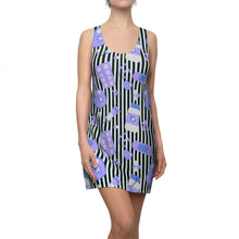 Load image into Gallery viewer, Take Yer Pills Racerback Dress- Black