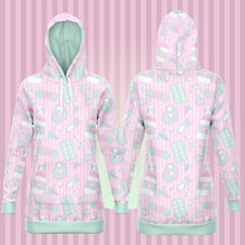 Load image into Gallery viewer, Take Yer Pills Hoodie Dress- Pink