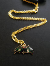 Load image into Gallery viewer, Haunted Bat Necklace