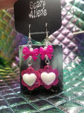 Load image into Gallery viewer, Bimbosattva Heart Earrings