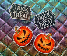 Load image into Gallery viewer, Trick or Treat Barrettes Set