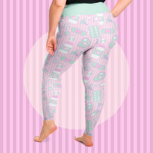 Load image into Gallery viewer, Take Yer Pills Plus Size Leggings- Pink