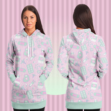 Load image into Gallery viewer, Take Yer Pills Hoodie Dress- Pink