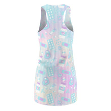Load image into Gallery viewer, Take Yer Pills Racerback Dress- Rainbow