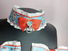 Load image into Gallery viewer, Let's Play Doctor Collar and Bow Set