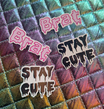 Load image into Gallery viewer, Brats Stay Cute Barrette Set