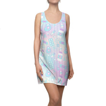 Load image into Gallery viewer, Take Yer Pills Racerback Dress- Rainbow