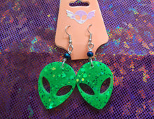 Load image into Gallery viewer, Scary Aliens Earrings