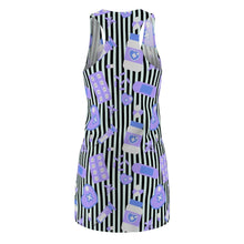 Load image into Gallery viewer, Take Yer Pills Racerback Dress- Black