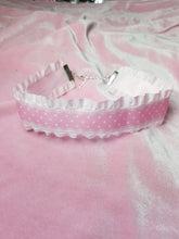 Load image into Gallery viewer, Sweet Girl Choker- White