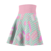 Load image into Gallery viewer, Take Yer Pills Skater Skirt- Mint