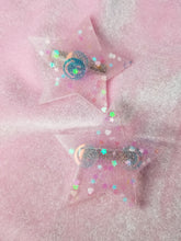 Load image into Gallery viewer, Star Barrette Set- Light Pink