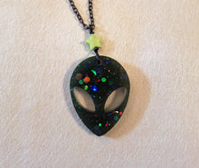 Load image into Gallery viewer, Scary Alien Necklace