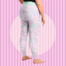 Load image into Gallery viewer, Take Yer Pills Plus Size Leggings- Pink