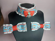 Load image into Gallery viewer, Let's Play Doctor Collar and Bow Set