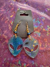 Load image into Gallery viewer, Scary Aliens Earrings