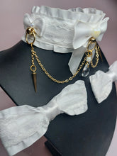 Load image into Gallery viewer, I Do Collar and Bow Set