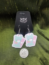 Load image into Gallery viewer, Take Yer Pills Earrings- Mint
