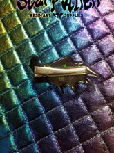 Load image into Gallery viewer, Demon Wing Barrette Set- Black
