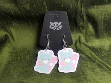 Load image into Gallery viewer, Take Yer Pills Earrings- Mint
