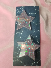 Load image into Gallery viewer, Star Barrette Set- Light Pink
