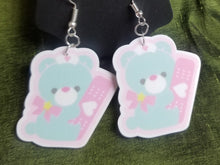 Load image into Gallery viewer, Take Yer Pills Earrings- Mint

