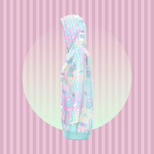Load image into Gallery viewer, Take Yer Pills Hoodie Dress- Rainbow
