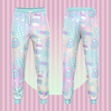 Load image into Gallery viewer, Take Yer Pills Joggers- Pastel Rainbow
