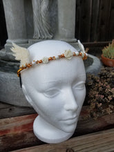 Load image into Gallery viewer, Angel Wings Tiara - Kawaii Magical Girl Cosplay - Valkyrie Headband Crown - Goddess Halloween Costume Jewelry - White Wing Hermes Headpiece Scary Aliens
