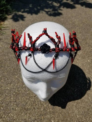 Blood Queen Antler Crown Scary Aliens