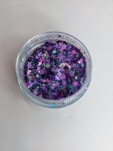 Load image into Gallery viewer, Christmas Holiday Glitter Mix Set- Cosmetic Glitter Mix- Xmas Glitter Mix- Winter Rave Glitter- Red Green Elf Glitter Sparkles Scary Aliens
