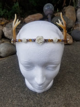 Load image into Gallery viewer, Fawn Queen Antler Tiara Scary Aliens
