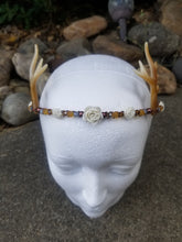 Load image into Gallery viewer, Fawn Queen Antler Tiara Scary Aliens
