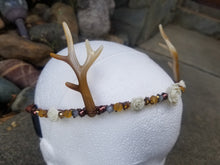 Load image into Gallery viewer, Fawn Queen Antler Tiara Scary Aliens
