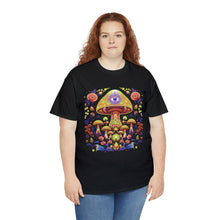 Load image into Gallery viewer, Golden Teacher Psychedelic T Shirt Scary Aliens
