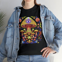 Load image into Gallery viewer, Golden Teacher Psychedelic T Shirt Scary Aliens
