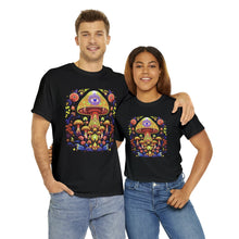 Load image into Gallery viewer, Golden Teacher Psychedelic T Shirt Scary Aliens
