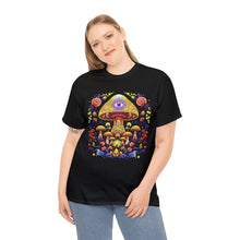 Load image into Gallery viewer, Golden Teacher Psychedelic T Shirt Scary Aliens
