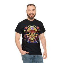 Load image into Gallery viewer, Golden Teacher Psychedelic T Shirt Scary Aliens
