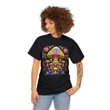 Load image into Gallery viewer, Golden Teacher Psychedelic T Shirt Scary Aliens
