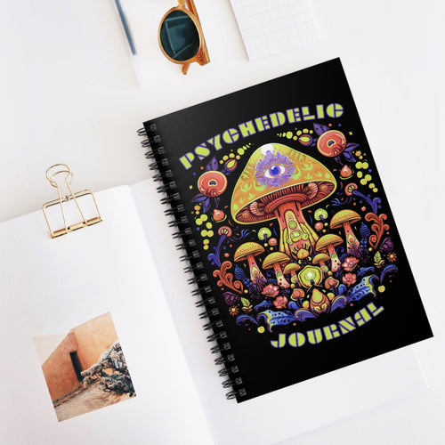 Golden Teacher Psychedelic Trip Journal Scary Aliens