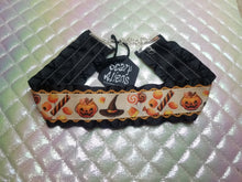 Load image into Gallery viewer, Halloween Candy Ribbon Choker (Available With or Without Center Bow) Scary Aliens
