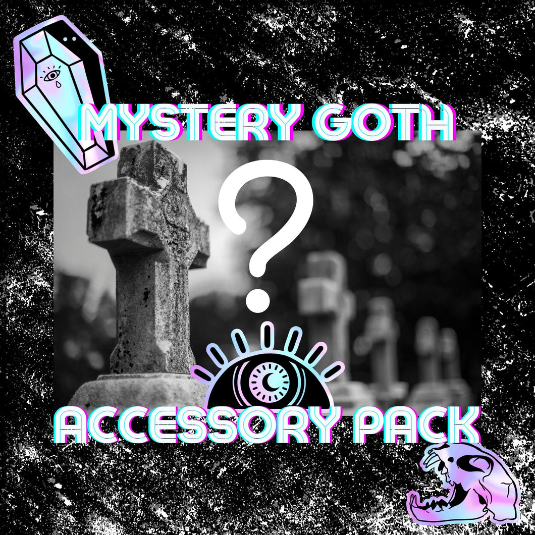 Nu Goth Accessory Mystery Bag Scary Aliens