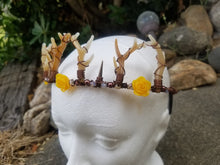 Load image into Gallery viewer, Prairie Queen Antler Tiara Scary Aliens
