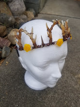 Load image into Gallery viewer, Prairie Queen Antler Tiara Scary Aliens
