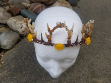 Load image into Gallery viewer, Prairie Queen Antler Tiara Scary Aliens
