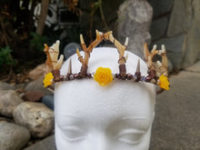 Load image into Gallery viewer, Prairie Queen Antler Tiara Scary Aliens
