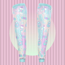 Load image into Gallery viewer, Yami Kawaii Joggers- Rainbow Scary Aliens
