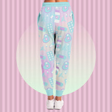 Load image into Gallery viewer, Yami Kawaii Joggers- Rainbow Scary Aliens
